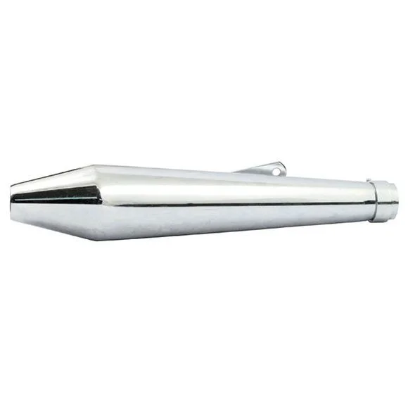 Silencieux Brazoline Megaphone chrome adaptable Universel – Gris Ref : 043002 / 60311