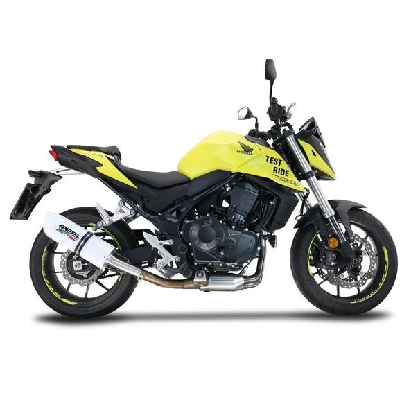 Silencieux GPR ALBUS WHITE EVO4HONDA 750 CB 750 HORNET – 2023 – 2024Ref : GPR0916 / H.269.ALBE4