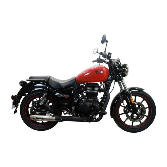 Silencieux GPR DEEPTONE INOX – GrisROYAL ENFIELD 350 METEOR 350 – 2022 – 2024Ref : GPR0802 / ovvi