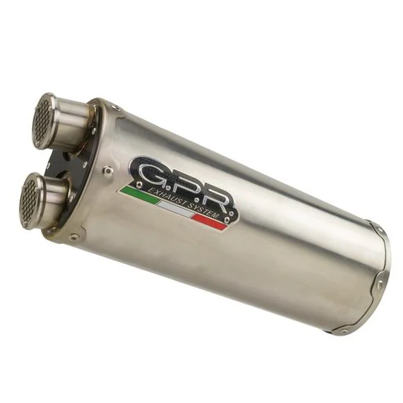 Silencieux GPR DUAL TITANIUM – GrisCF MOTO 800 800 MT TOURING – 2022 – 2024Ref : GPR0483 / E5.CF.10.DUAL.TO