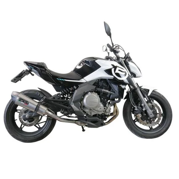 Silencieux GPR GP EVO4 TITANIUM – GrisCF MOTO 400 400 NK – 2021 – 2022Ref : GPR0256 / CF.6.CAT.GPAN.TO