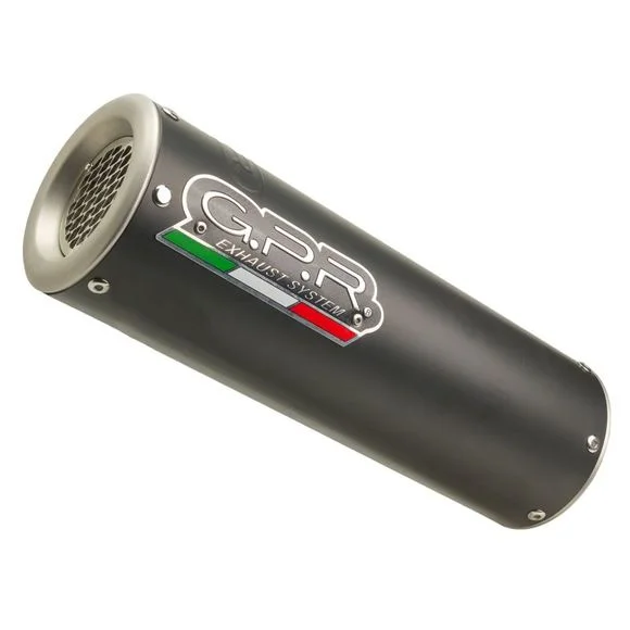 Silencieux GPR M3 BLACK TITANIUM – Gris / NoirBENELLI 754 752 S – 2022 – 2024Ref : GPR0657 / E5.BE.21.M3.BT