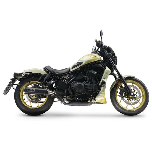 Silencieux GPR M3 BLACK TITANIUM – Gris / NoirHONDA 1100 CMX 1100 REBEL – 2021 – 2023Ref : GPR0861 / H.267.M3.BT