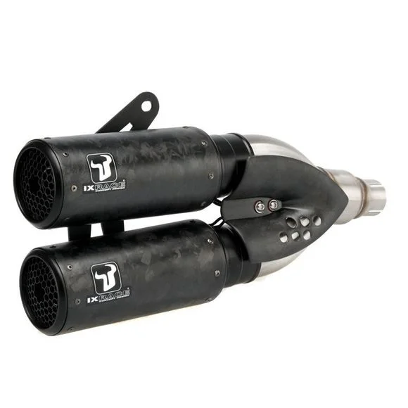 Silencieux Ixrace DC2X CARBON FORGED – Noir Ref : ZS8676 / DS8462C2