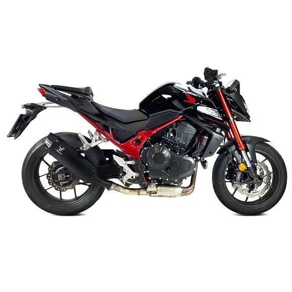 Silencieux Ixrace Desert Black Embout carbone – NoirHONDA 750 CB 750 HORNET – 2023 – 2024Ref : ZS8727 / BC6044SBC