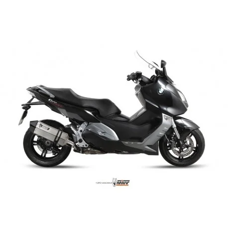 Silencieux MIVV Speed Edge inox/casquette carboneBMW C 600 Sport