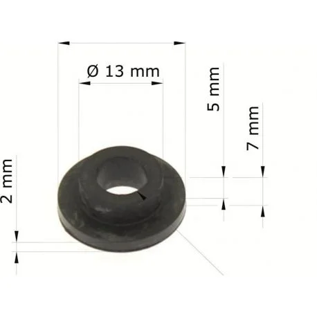Silent-blocs moto scooter universel 20mm