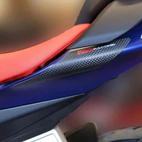 Sliders de coque arriere R&G RACING carbone APRILIA 660 TUONO RS 660 2020-2024