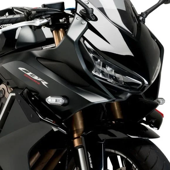 Spoiler Puig DOWNFORCE SPORT LATERAUX – NoirHONDA 650 CBR 650 R ABS (RH01) – 2021 – 2023Ref : PUI0283