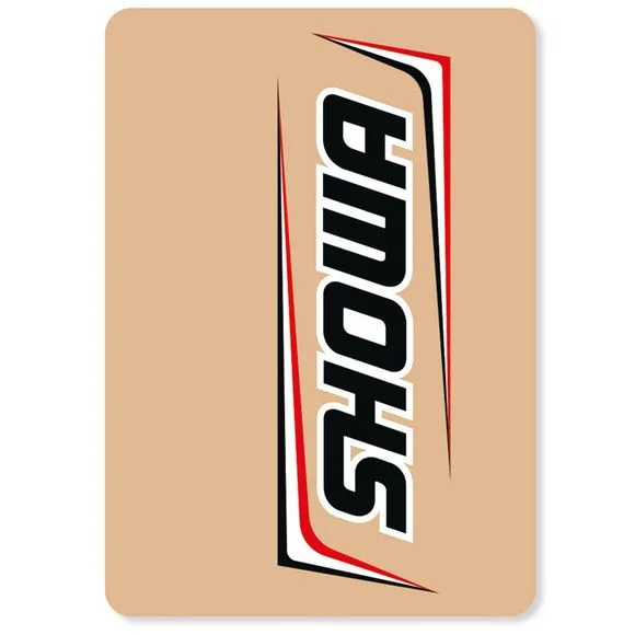 Stickers de fourche D’cor Showa – Noir / Blanc Ref : DCO0020 / 40-80-116