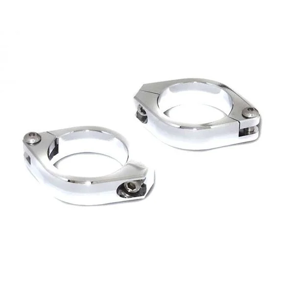 Support Clignotant Brazoline aluminium chrome diamètre 42 à 43 mm Universel – Gris Ref : 12311