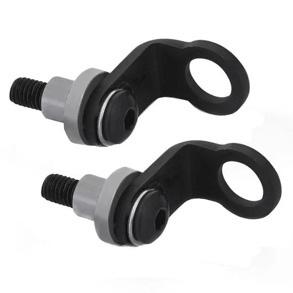Support Clignotant Rizoma avant pour clignotant light unit – Noir Ref : RZ0910 / FR442B