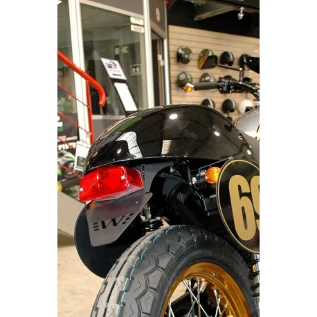 Support de plaque ACCESS DESIGN passage de roue Kawasaki W650 W800