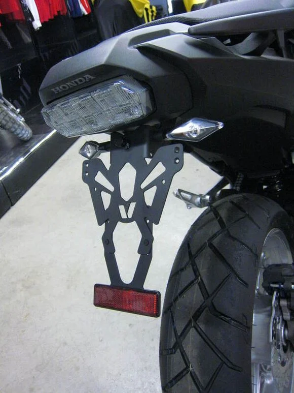 Support de plaque Bihr noir Ref : BI00143A / 1067738