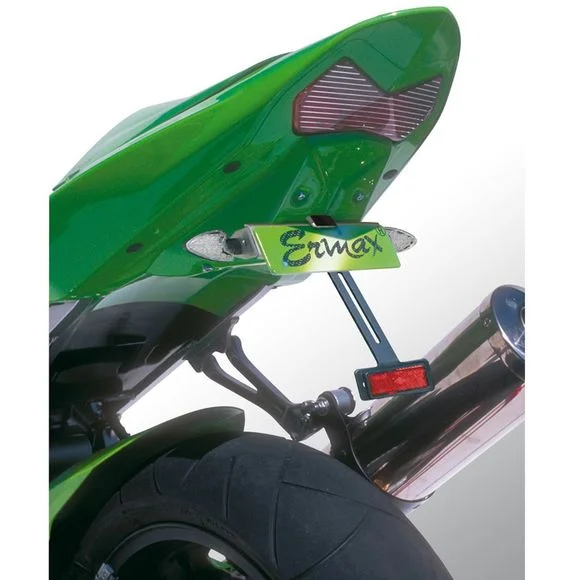 Support de plaque Ermax SDP KAWASAKI ZX 6R 03/04 – Uni Ref : EM0474