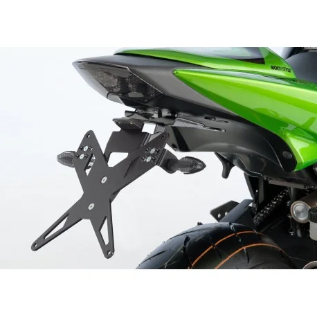 Support de plaque PROTECH X-SHAPE KAWASAKI ZX6R Z750 Z1000