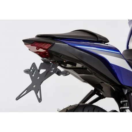 Support de plaque PROTECH X-SHAPE YAMAHA MT-03 2016-2021 YZF-R3 2015-2021