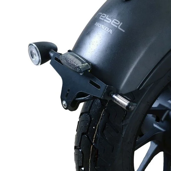 Support de plaque R&G Racing noir Ref : RGR00127A / 1114529