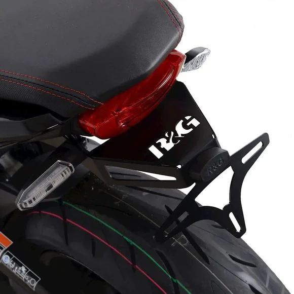 Support de plaque R&G Racing noir Ref : RGR00887A / 1101602