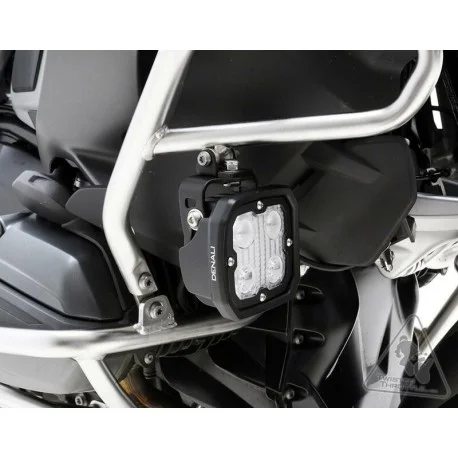 Support eclairage additionnel moto DENALI Crash Bar BMW