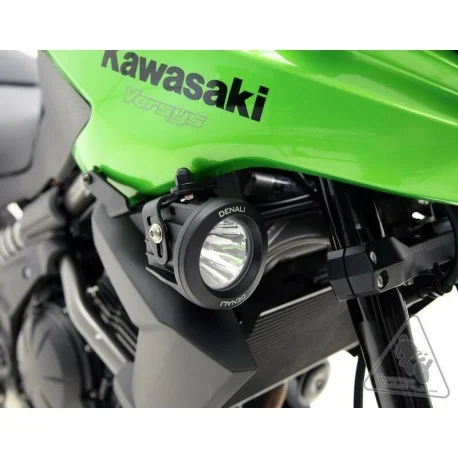 Support eclairage additionnel moto DENALI Kawasaki Versys 650 2010-2014