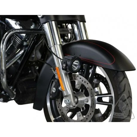 Support eclairage DENALI garde boue Harley Davidson