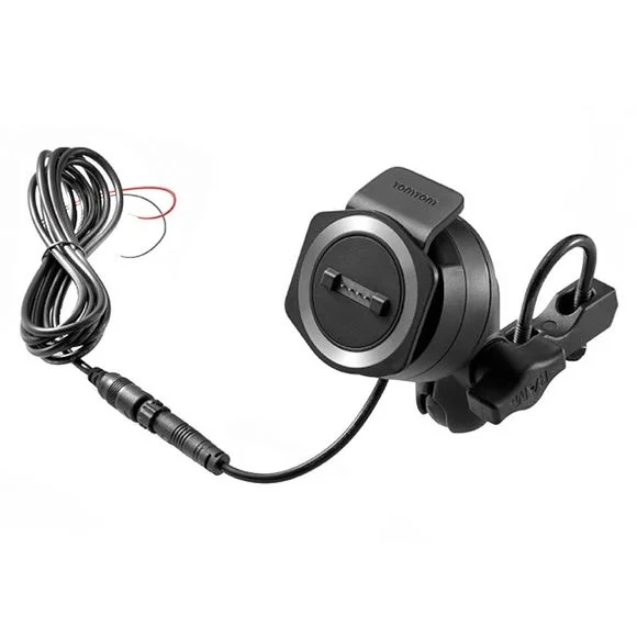Support GPS TomTom RAM – Kit alimenté et câble pour GPS Rider 40, 42, 400, 410, 420, 450, 500, 550 Universel Ref : TG0128 / 9UGE.001.00