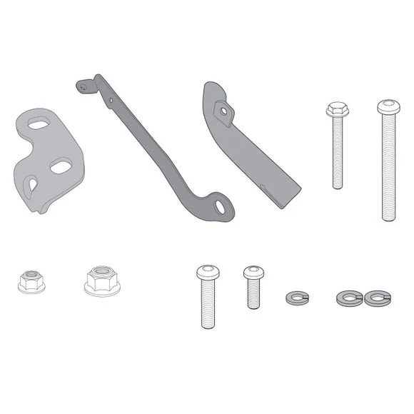 Support valises Givi Kit spécifiqueHONDA 500 CB 500 X ABS (PC59) – 2017 – 2018Ref : PL1121KIT