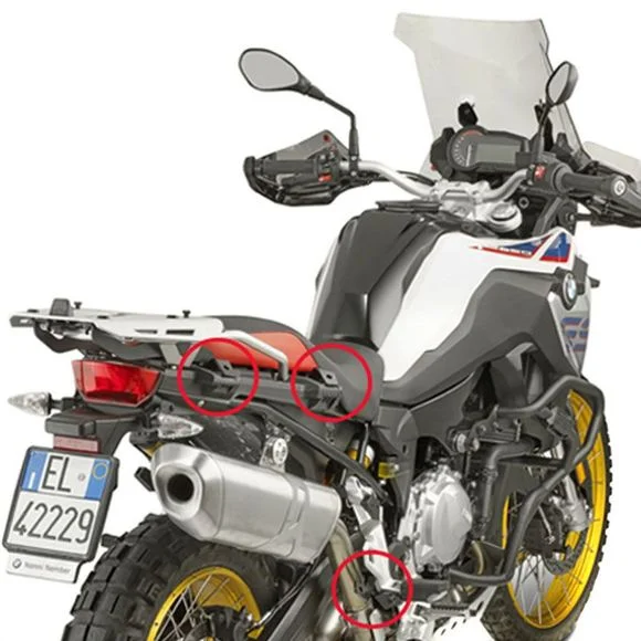 Support valises Givi Monokey à liaison rapide Ref : PLR5127