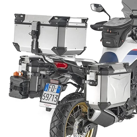 Support valises Givi PL ONE FIT MONOKEY CAM-SIDE TREKKER OUTBACKHONDA 750 XL 750 TRANSALP – 2023 – 2025Ref : GI1714 / PLO1201CAM