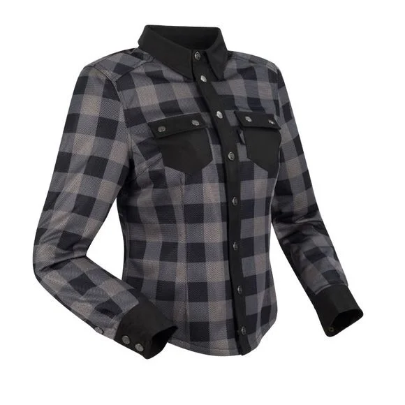 Surchemise Segura LADY JOVAN – Noir / Gris Ref : SG1440
