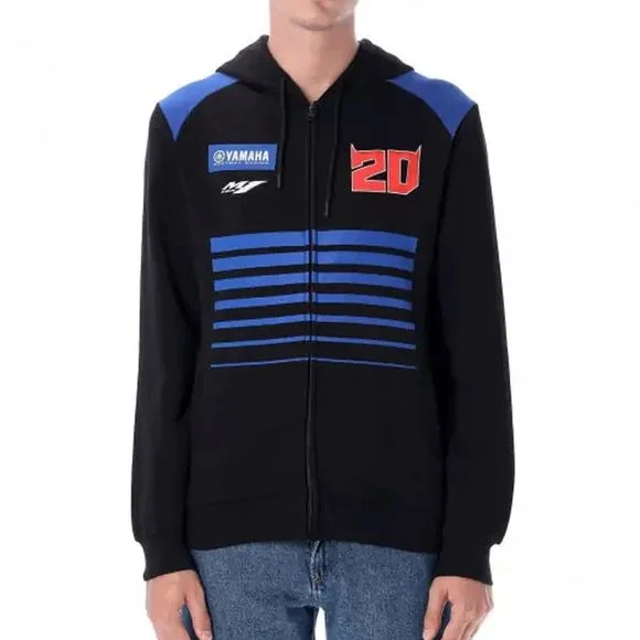 Sweat Kenny DUAL FABIO QUARTARARO FQ20 YAMAHA – Noir Ref : KE2244