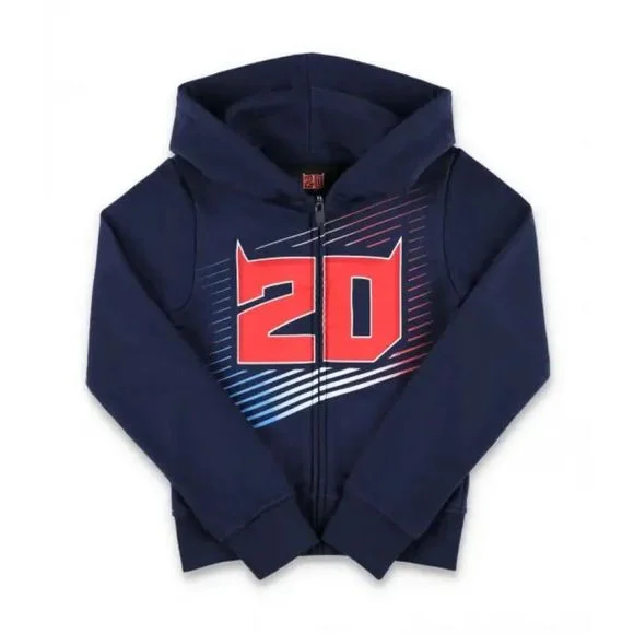 Sweat Kenny KID HOODIE 20 STRIPES – Bleu Ref : GRPR0216