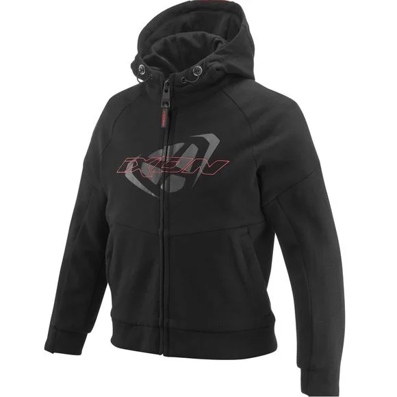Sweat moto Ixon TOUCHDOWN KID – Noir / Rouge Ref : IX1973