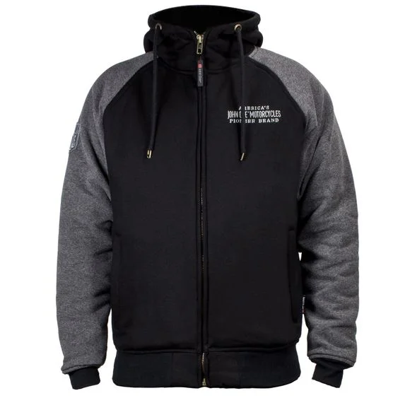 Sweat moto John Doe HOODIE 2 COLOR – Noir Ref : JDE0029