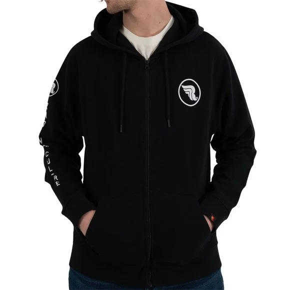 Sweat RIDING CULTURE BLACK ZIP – Noir Ref : RID0055