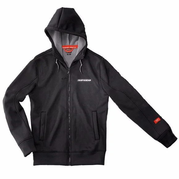 Sweat Spidi TECH HOODIE EVO – Noir Ref : SPI0522