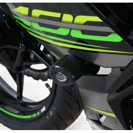 Tampons de protection R&G RACING Aero Kawasaki Ninja 400 2018-2021