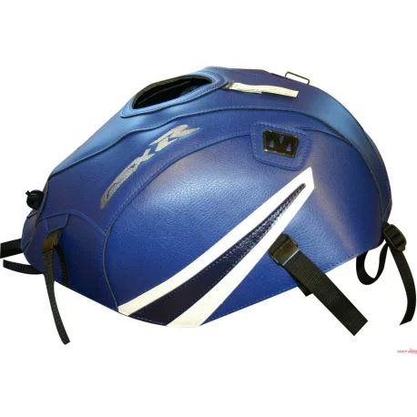 Tapis de reservoir BAGSTER SUZUKI GSXR 600 GSXR 750 1997-1999 BLEU/BLANC/POINTE GITANE