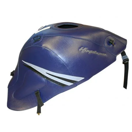 Tapis de reservoir BAGSTER SUZUKI HAYABUSA 2008 BLEU FONCE/DECO ACIER/NOIR