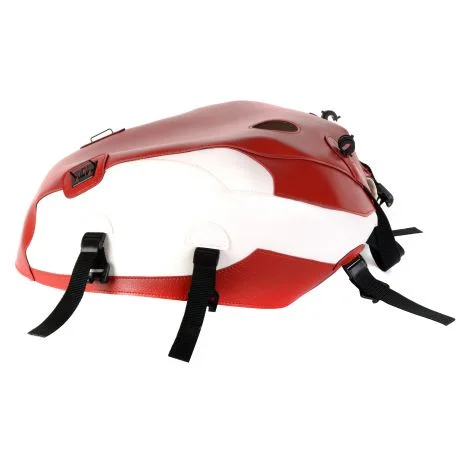 Tapis de reservoir BAGSTER TRIUMPH BONNEVILLE T100 2015 ROUGE/DECO BLANCHE