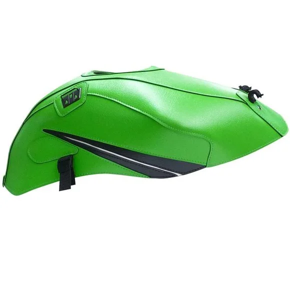 Tapis de réservoir Bagster Vert Kawa/Pointes Noires et BlanchesKAWASAKI 600 NINJA ZX-6 R (ZX600R) – 2011 – 2012Ref : 1575D