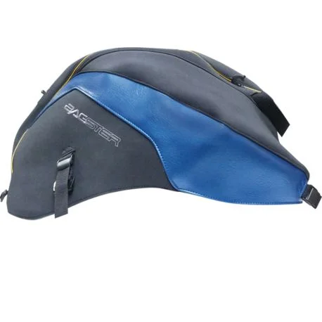 Tapis de reservoir BAGSTER YAMAHA FZ8 FAZER 2010-2011 NOIR MAT/DECO AZUR NACRE/LISERET OR