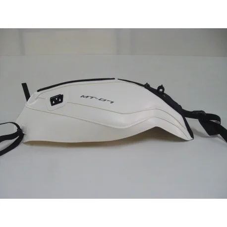 Tapis de reservoir BAGSTER YAMAHA MT 07 2014 BLANC/NOIR MAT
