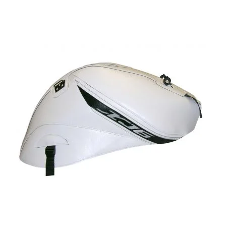 Tapis de reservoir BAGSTER YAMAHA XJ6 2009 BLANC/BANDE NOIR