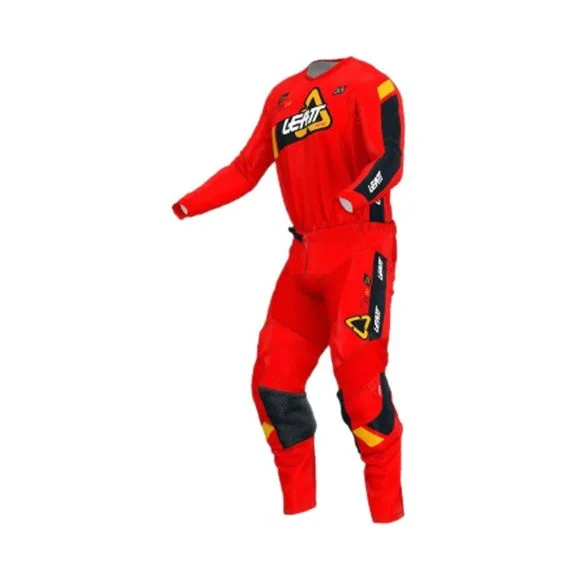 Tenue cross Leatt 3.5 RIDE KIT MAILLOT+PANTALON JUNIOR 2024 – Noir / Rouge Ref : LB0760