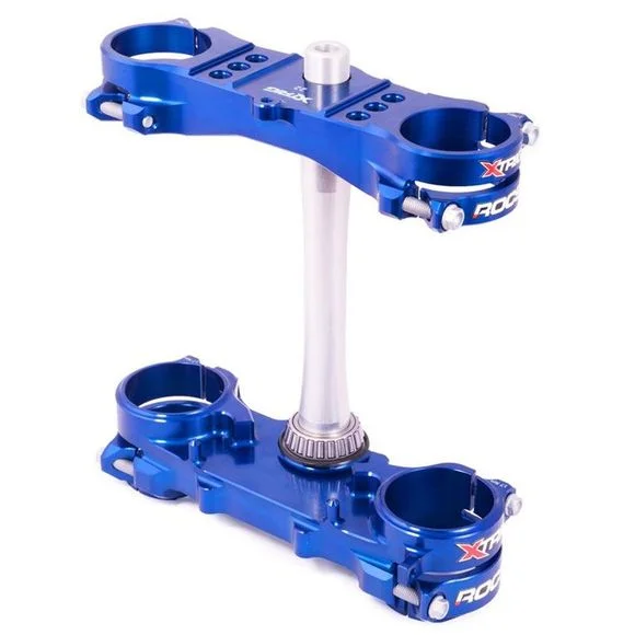 Tés de fourche Xtrig supérieur / inférieur X-Trig ROCS Bleu Ref : 62400031 / 1067642