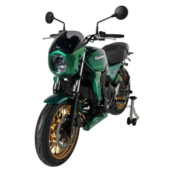 Tête de fourche Ermax Café Racer – Vert / Jaune Ref : EM1932