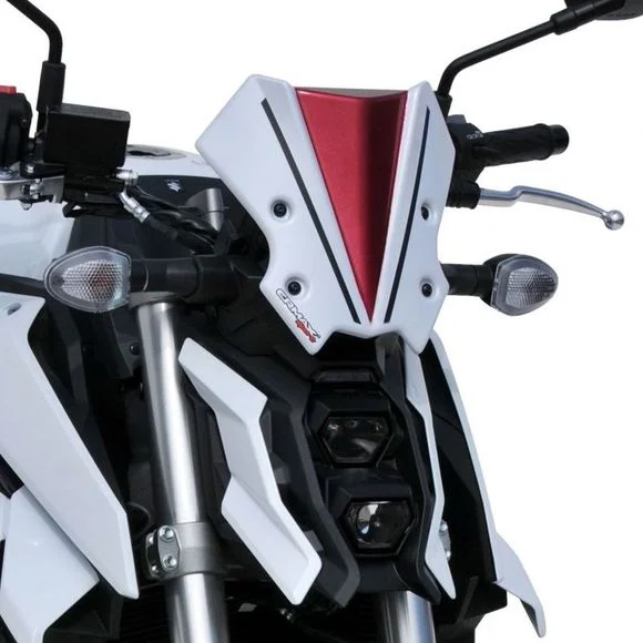 Tête de fourche Ermax SUZUKI GSX S 950 – Blanc / Rouge Ref : EM1952