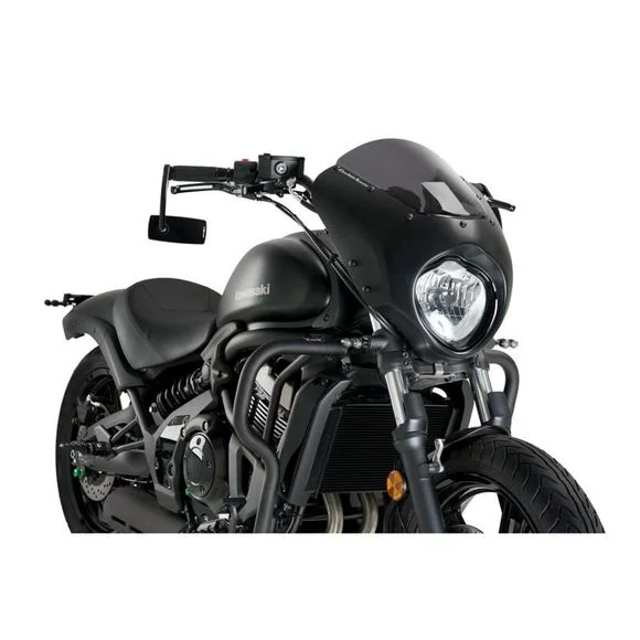 Tête de fourche Puig DARK NIGHT NOIR MAT – Gris Ref : CUP0012
